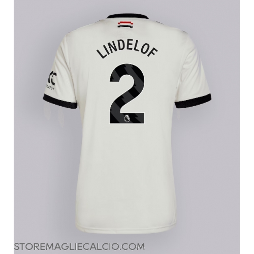 Manchester United Victor Lindelof #2 Maglia Gara Terza Repliche 2024-25 Maniche Corte Manchester United Victor Lindelof #2 Maglia Gara Terza Repliche 2024-25 Maniche Corte